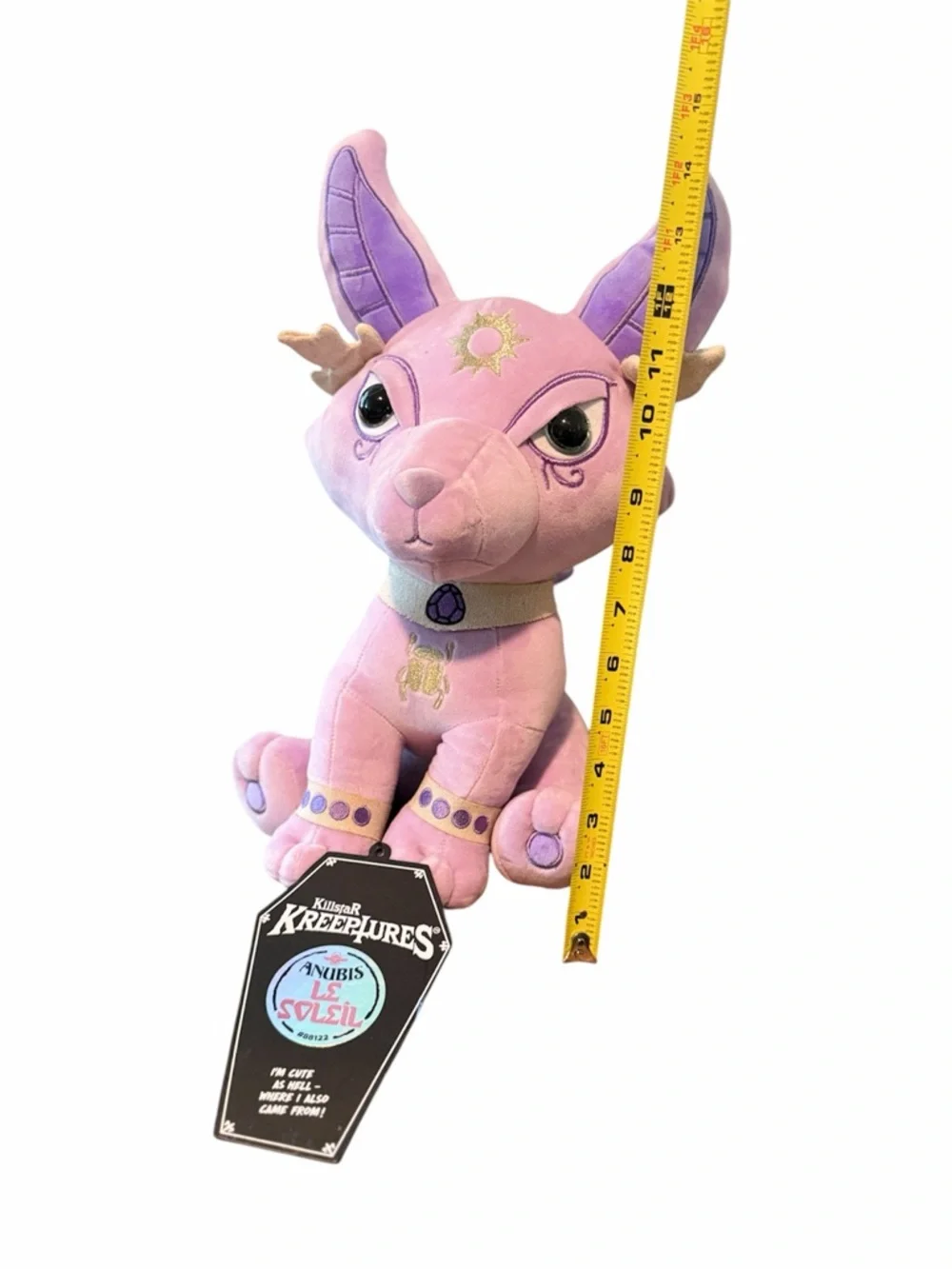 Anubis Le Soleil Plush Candy Pink  Killstar  Kreeptures Sold Out Collectible - Picture 3 of 7